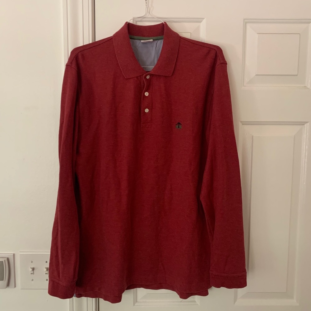 Brooks Brothers Long-Sleeve Performance Polo